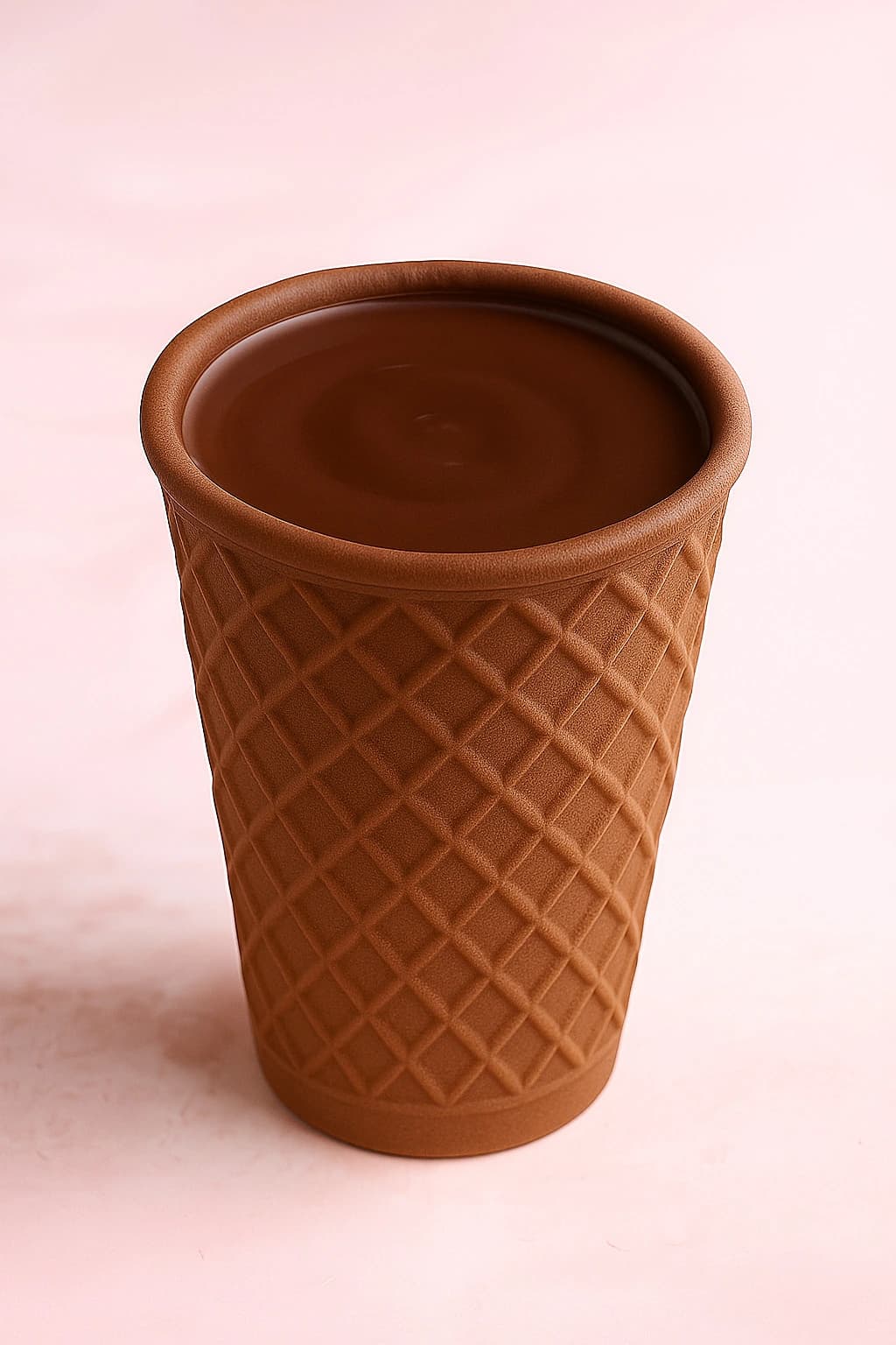 SRI MAC CAFES edible mango waffle coffee cup