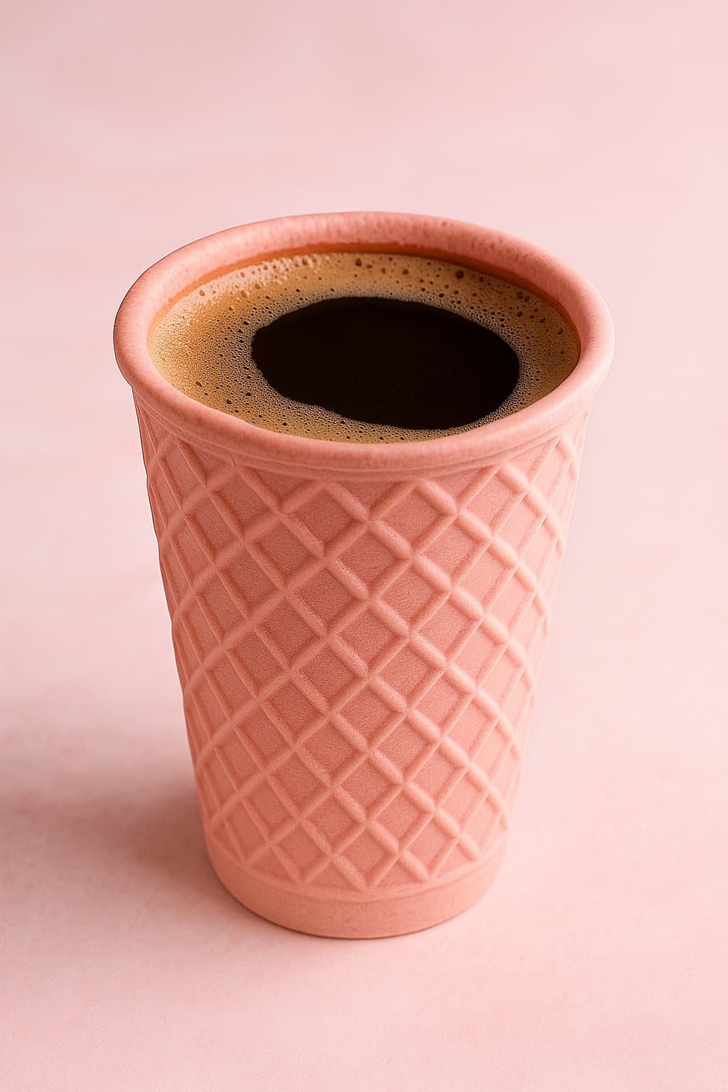 Strawberry Waffle Cup – Sweet Berry Edible Dessert Cup