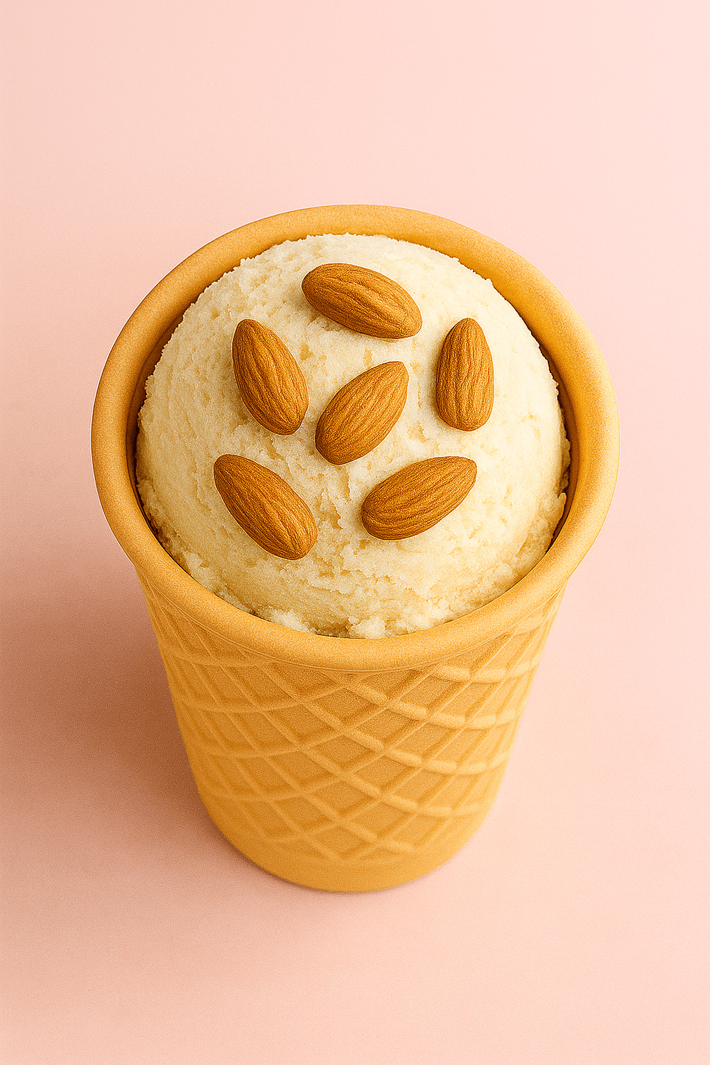 Plain Waffle Cup – Classic Crunchy Edible Cup for Coffee & Desserts view 2