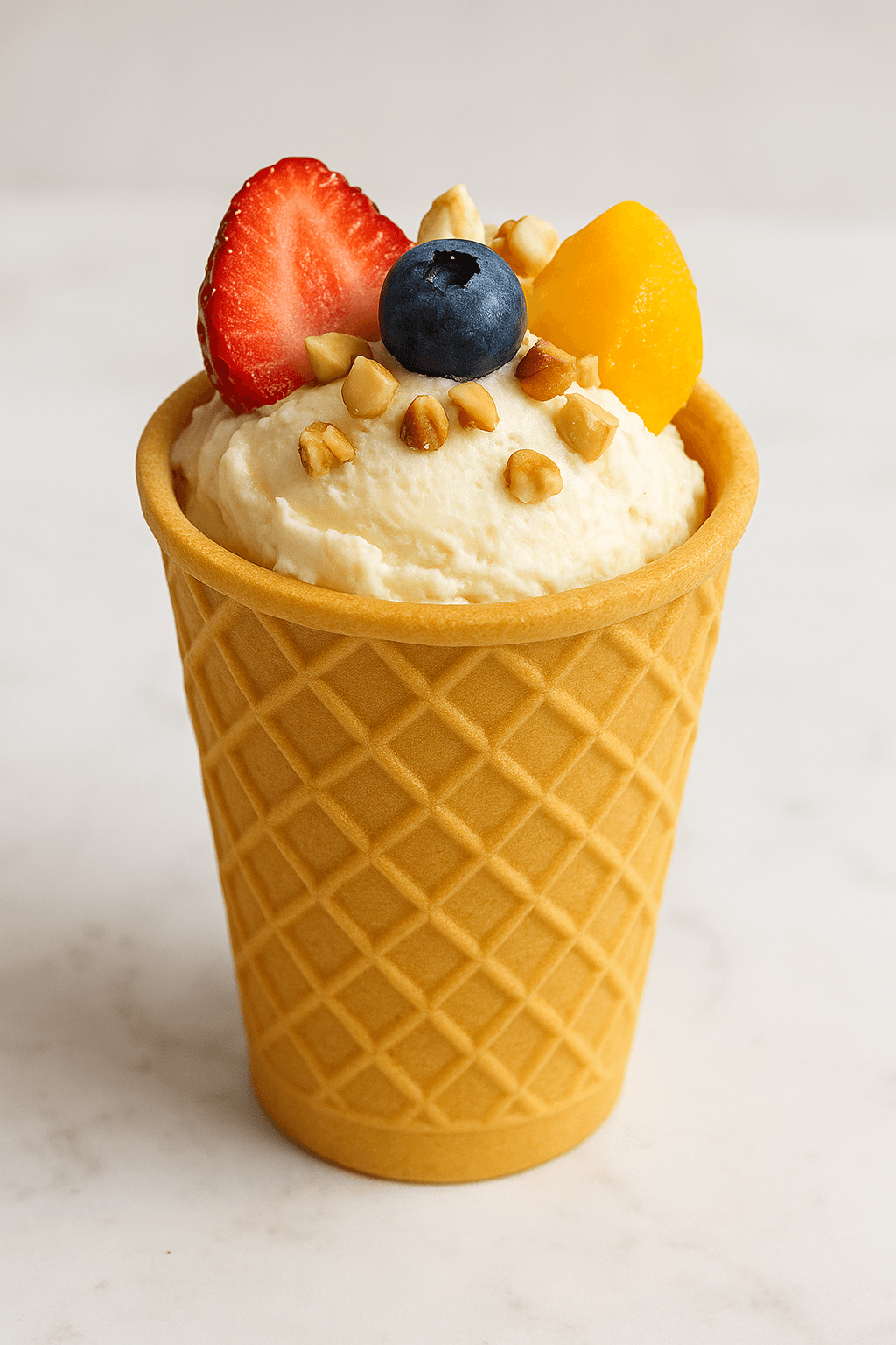 Plain Waffle Cup – Classic Crunchy Edible Cup for Coffee & Desserts view 4